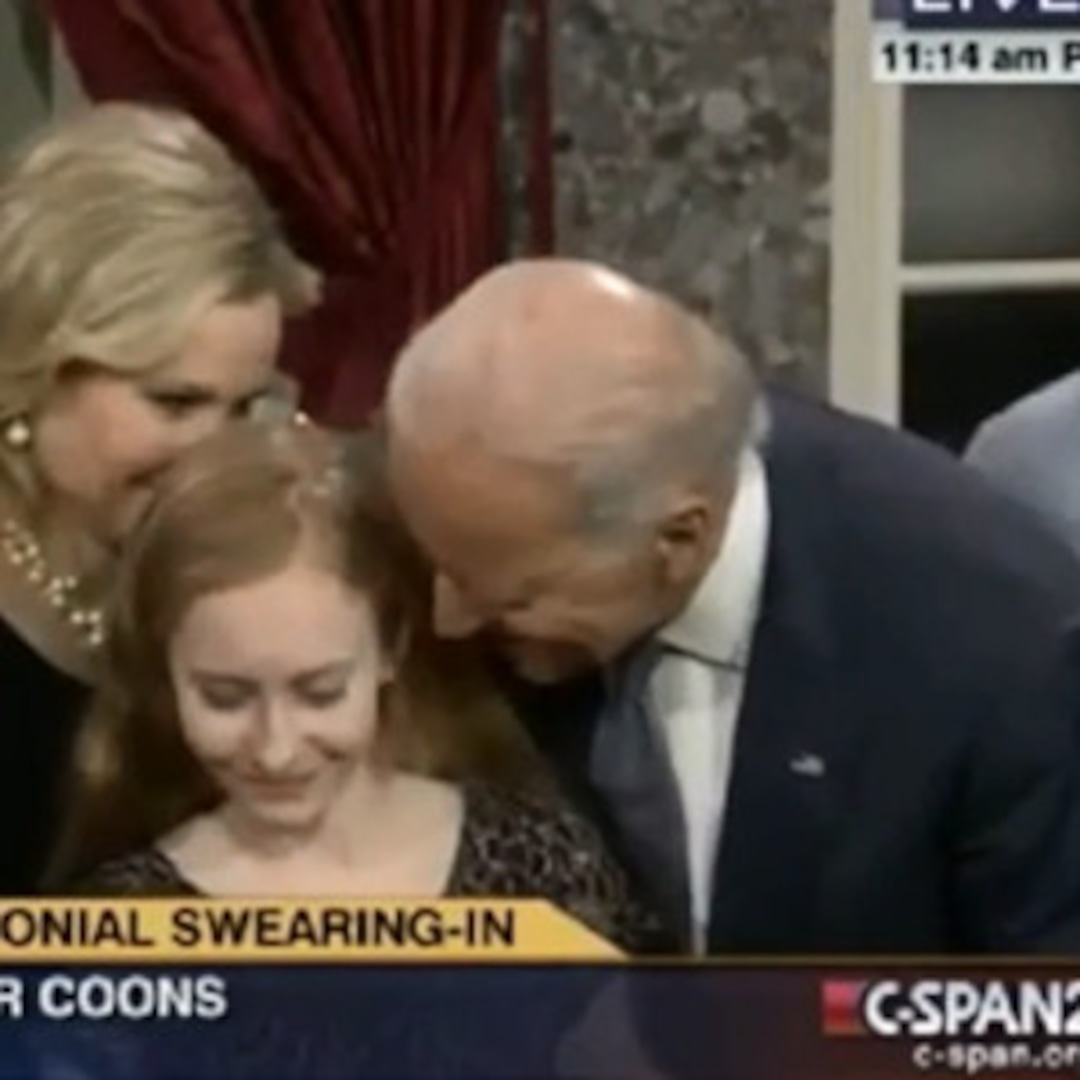 Watch Out. Joe Biden Wants To Sniff Your Daughter's Hair E! Online AU Watch Out. Joe Biden Wants To Sniff Your Daughter's Hair E! Online AU